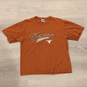 Vintage Y2K Soffee 2000’s Texas University LongHorns Tee Shirt Size Medium